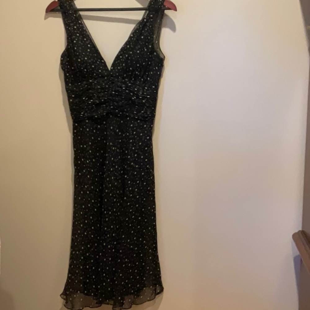 White House Black Market Silk Dress. Size 2